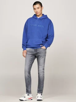 Jeansy*Tommy Hilfiger Wąskie Jeansy Austin Ze Zwężanymi Nogawkami DENIM BLACK