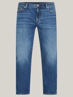 Jeansy*Tommy Hilfiger Wąskie Jeansy Bleecker W Technologii TH Flex PLAYA INDIGO