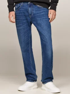 Jeansy*Tommy Hilfiger Wąskie Jeansy Ryan Z Prostymi Nogawkami DENIM DARK