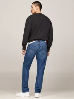 Jeansy*Tommy Hilfiger Wąskie Jeansy Ryan Z Prostymi Nogawkami DENIM DARK