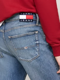 Jeansy*Tommy Hilfiger Wąskie Jeansy Ryan Z Prostymi Nogawkami DENIM MEDIUM