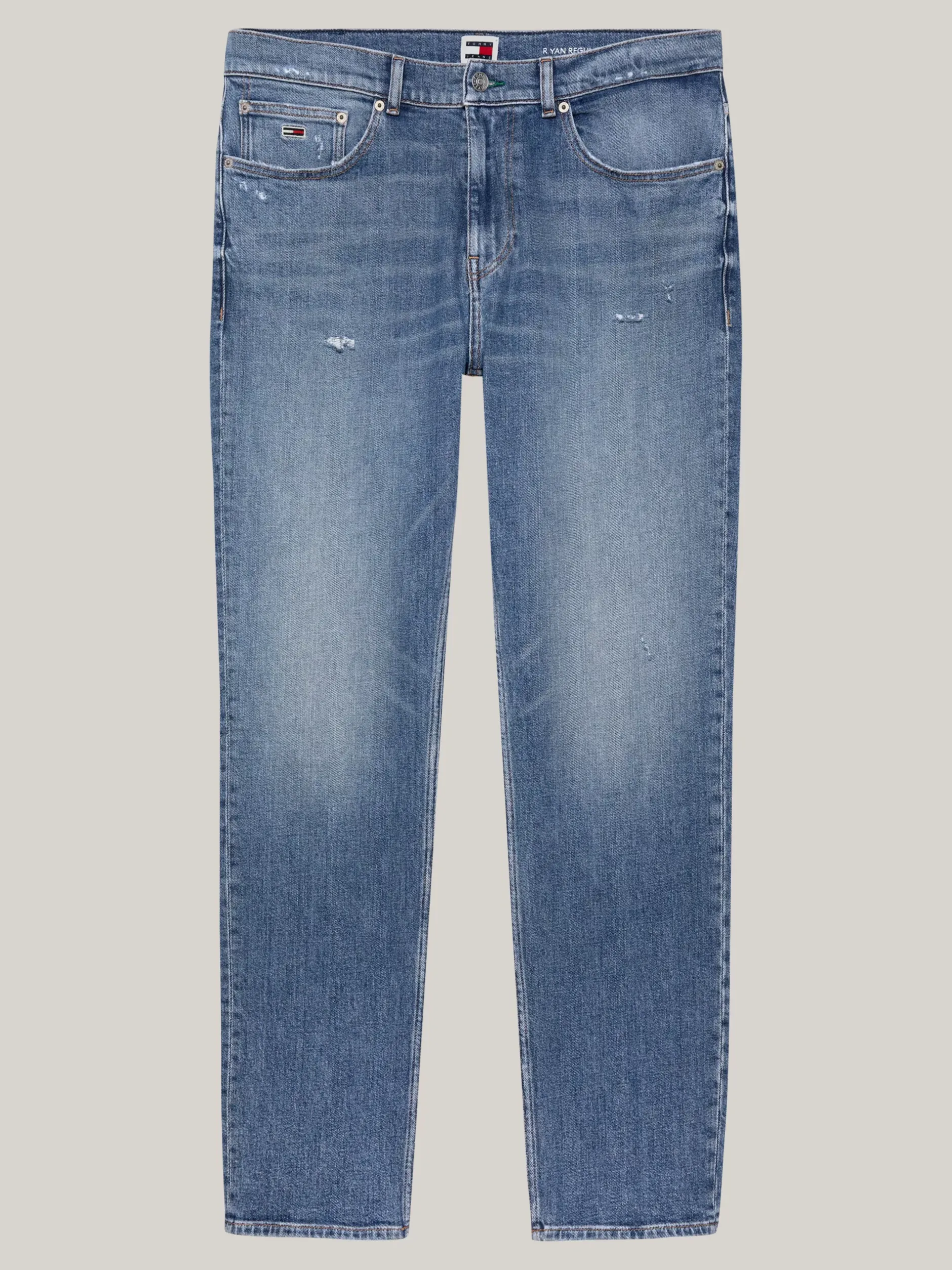 Jeansy*Tommy Hilfiger Wąskie Jeansy Ryan Z Prostymi Nogawkami DENIM MEDIUM