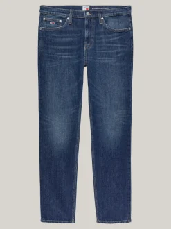 Jeansy*Tommy Hilfiger Wąskie Jeansy Ryan Z Wyhaftowanym Logo DENIM DARK