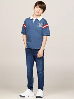 Jeansy*Tommy Hilfiger Wąskie Jeansy Scanton Y CORALBLUE