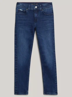 Jeansy*Tommy Hilfiger Wąskie Jeansy Scanton Y CORALBLUE