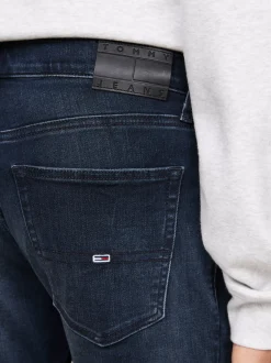 Jeansy*Tommy Hilfiger Wąskie Jeansy Scanton Z Efektem Wyblaknięcia DENIM DARK