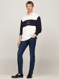 Jeansy*Tommy Hilfiger Wąskie Jeansy TH Flex Bleecker GLADES INDIGO