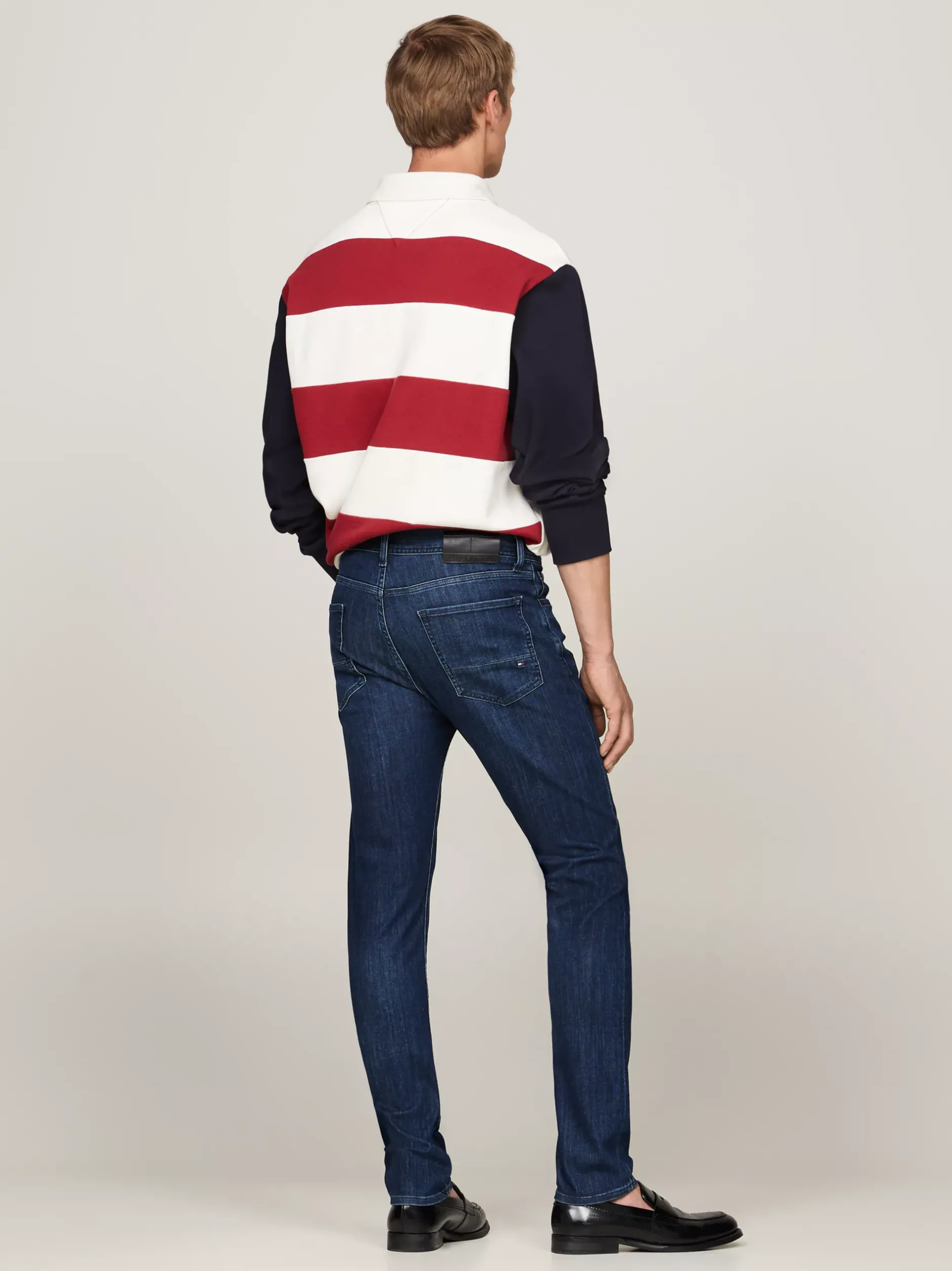Jeansy*Tommy Hilfiger Wąskie Jeansy TH Flex Bleecker GLADES INDIGO