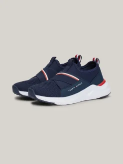 Obuwie I Akcesoria|Obuwie I Akcesoria*Tommy Hilfiger Wsuwane Buty Sportowe Z Siateczki BLUE