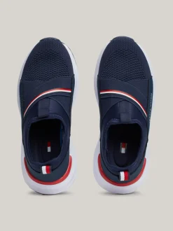 Obuwie I Akcesoria|Obuwie I Akcesoria*Tommy Hilfiger Wsuwane Buty Sportowe Z Siateczki BLUE