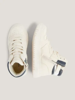 Obuwie I Akcesoria|Obuwie I Akcesoria*Tommy Hilfiger Wyściełane Sportowe Buty Za Kostkę IVORY/RED/BLUE