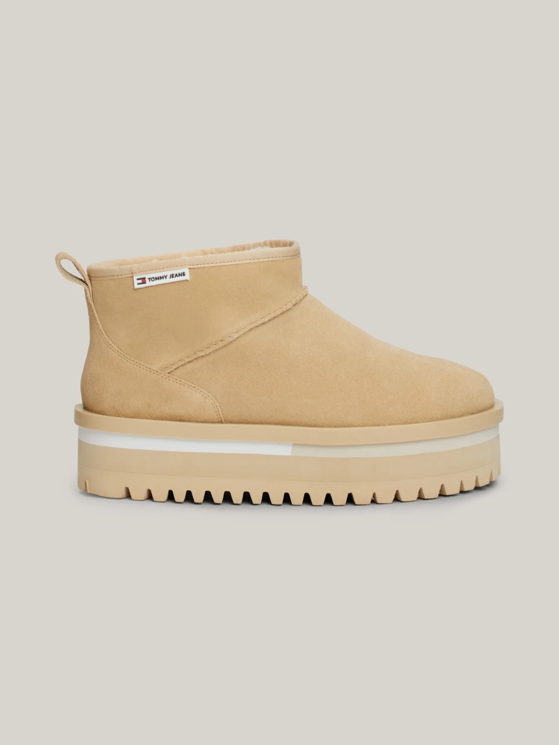 Botki Do Kostki|Botki*Tommy Hilfiger Zamszowe Botki Na Platformie GENTLE GOLD