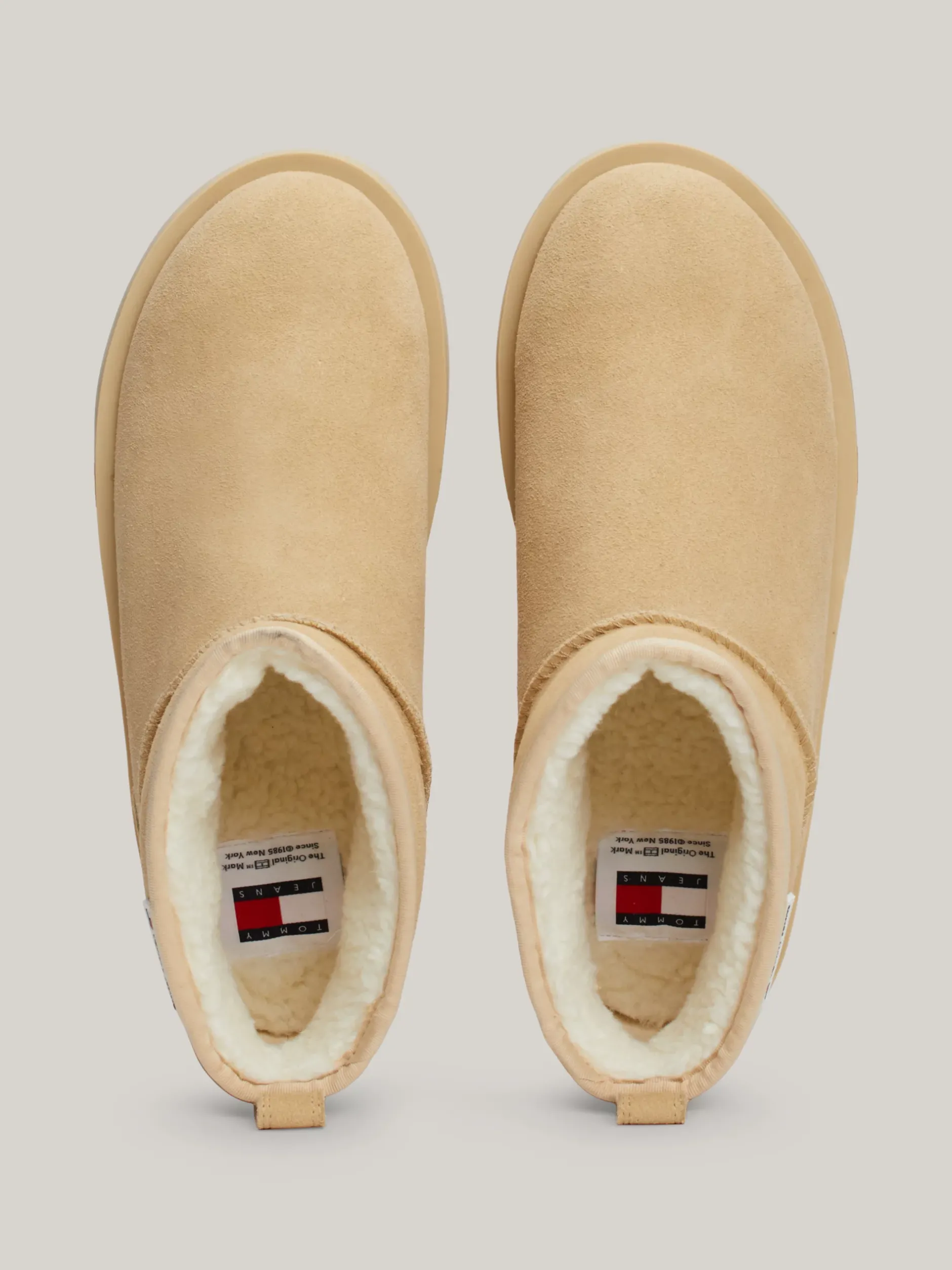 Botki Do Kostki|Botki*Tommy Hilfiger Zamszowe Botki Na Platformie GENTLE GOLD