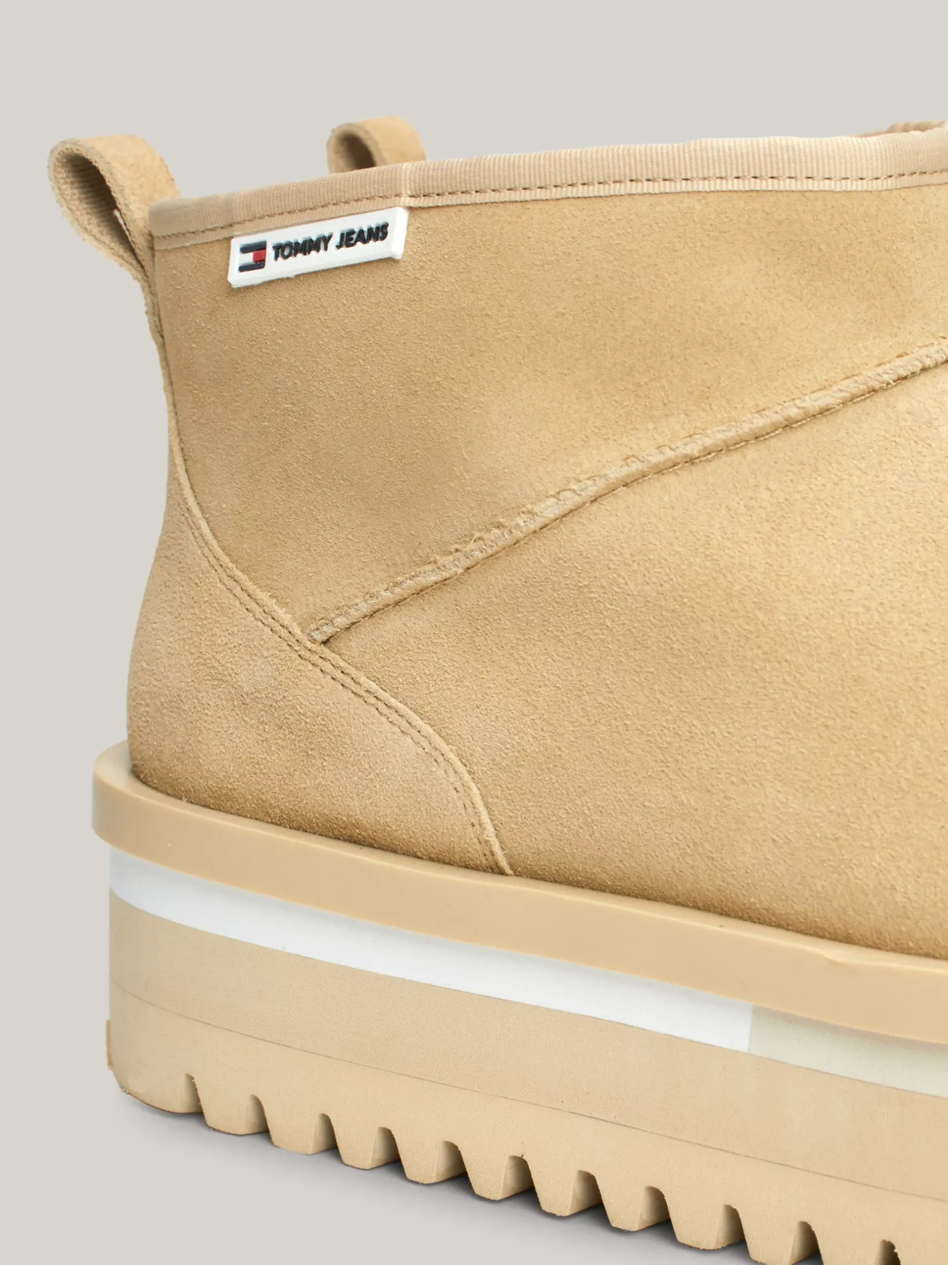 Botki Do Kostki|Botki*Tommy Hilfiger Zamszowe Botki Na Platformie GENTLE GOLD