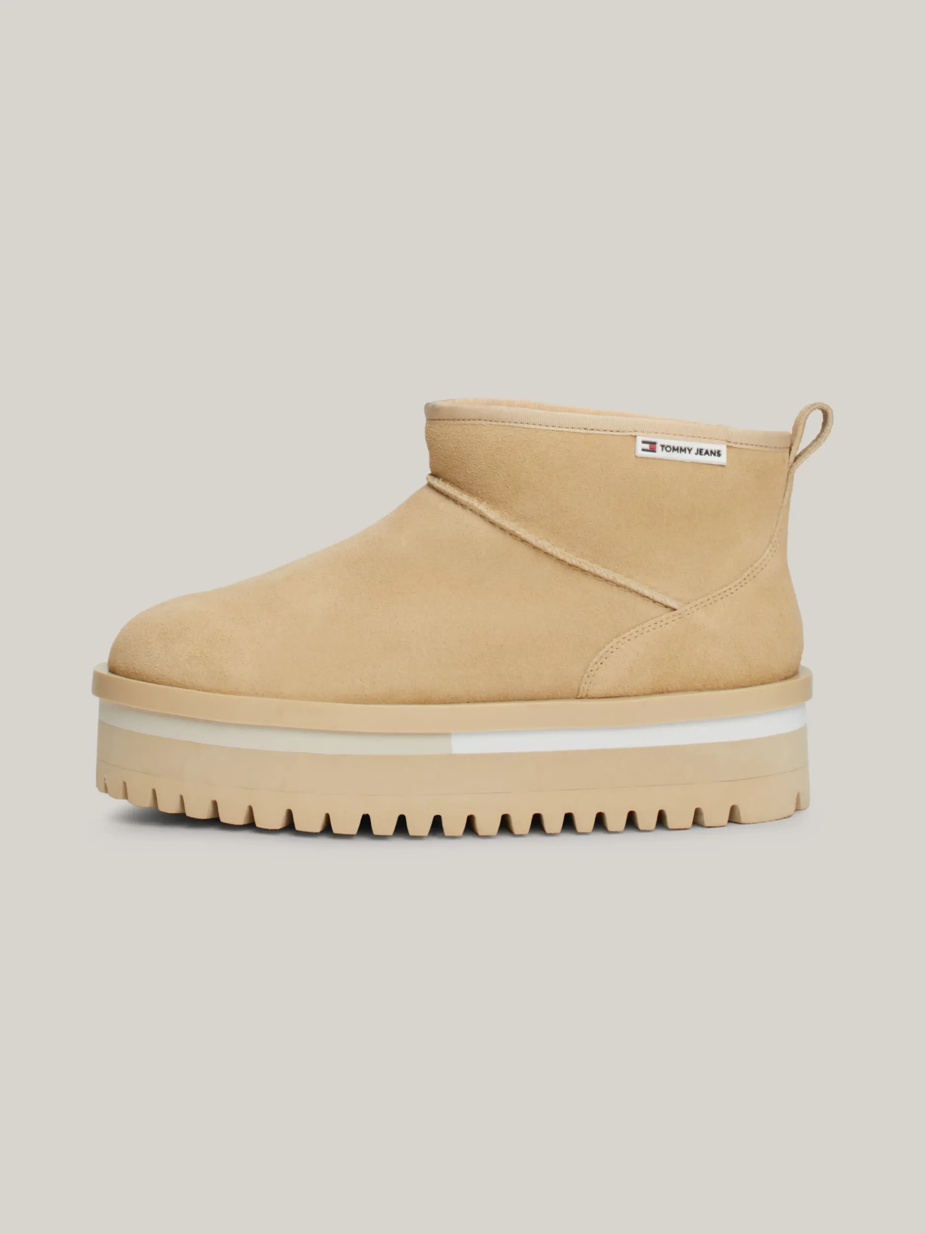 Botki Do Kostki|Botki*Tommy Hilfiger Zamszowe Botki Na Platformie GENTLE GOLD