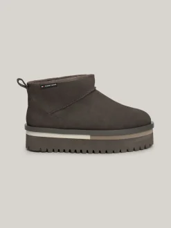 Botki Do Kostki|Botki*Tommy Hilfiger Zamszowe Botki Na Platformie ORBITER