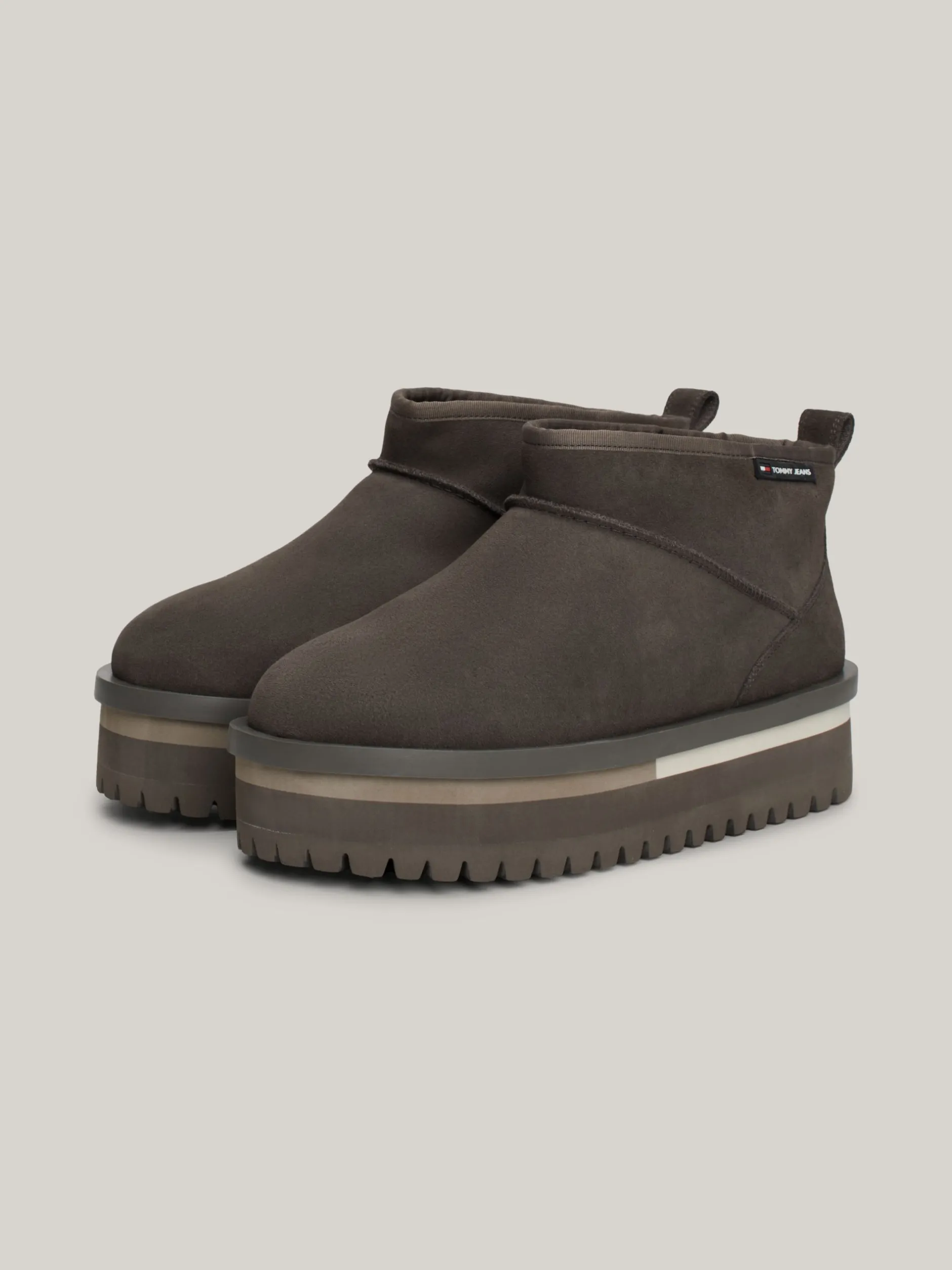 Botki Do Kostki|Botki*Tommy Hilfiger Zamszowe Botki Na Platformie ORBITER