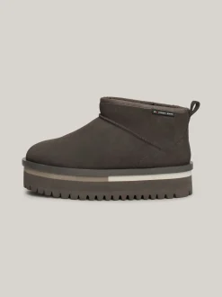 Botki Do Kostki|Botki*Tommy Hilfiger Zamszowe Botki Na Platformie ORBITER