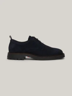Buty Wizytowe*Tommy Hilfiger Zamszowe Buty Derby DESERT SKY
