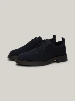 Buty Wizytowe*Tommy Hilfiger Zamszowe Buty Derby DESERT SKY