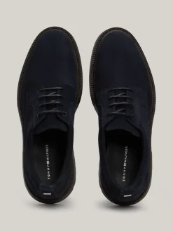 Buty Wizytowe*Tommy Hilfiger Zamszowe Buty Derby DESERT SKY