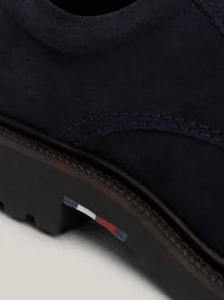 Buty Wizytowe*Tommy Hilfiger Zamszowe Buty Derby DESERT SKY