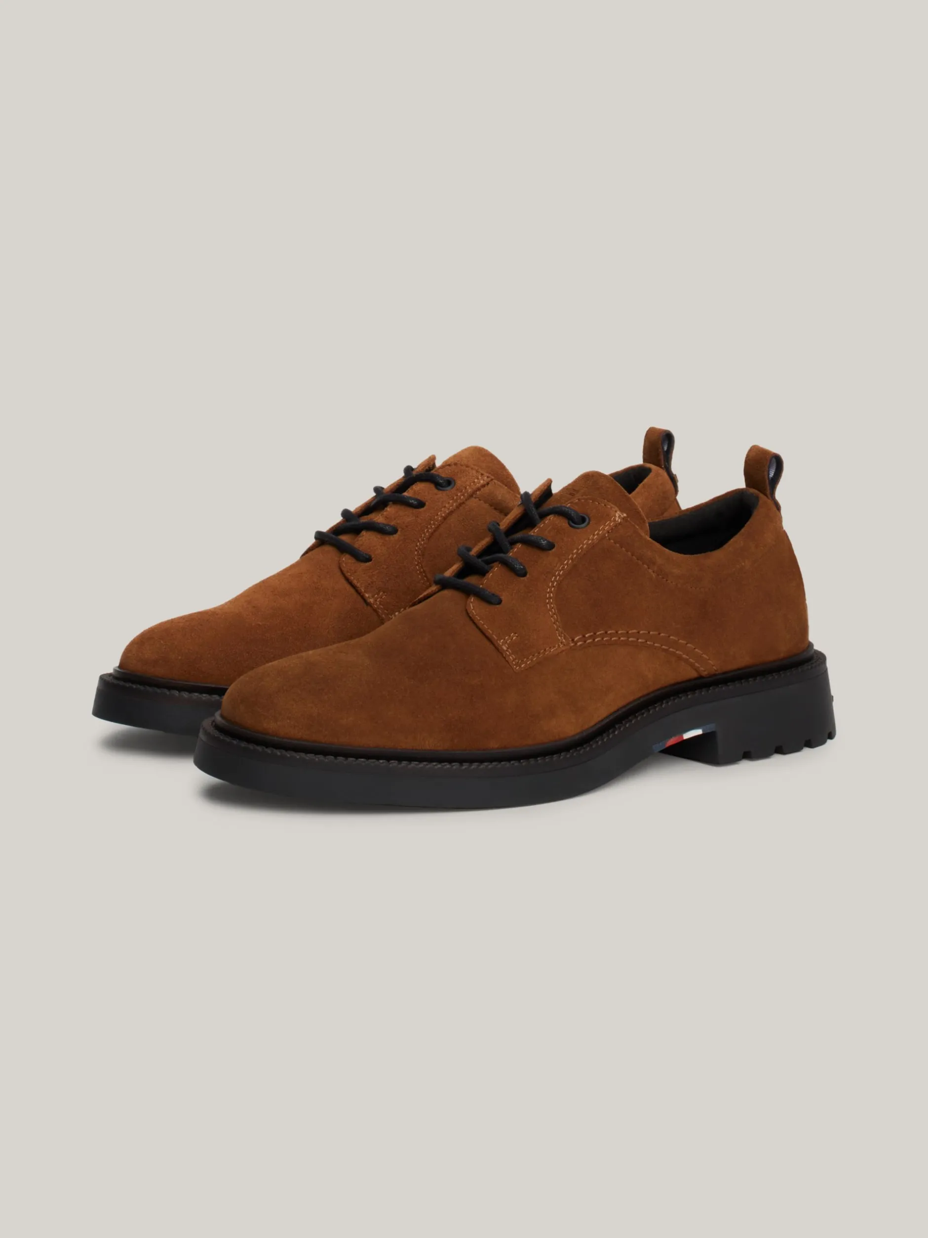 Buty Wizytowe*Tommy Hilfiger Zamszowe Buty Derby COCONUT GROVE
