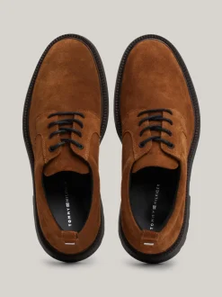 Buty Wizytowe*Tommy Hilfiger Zamszowe Buty Derby COCONUT GROVE