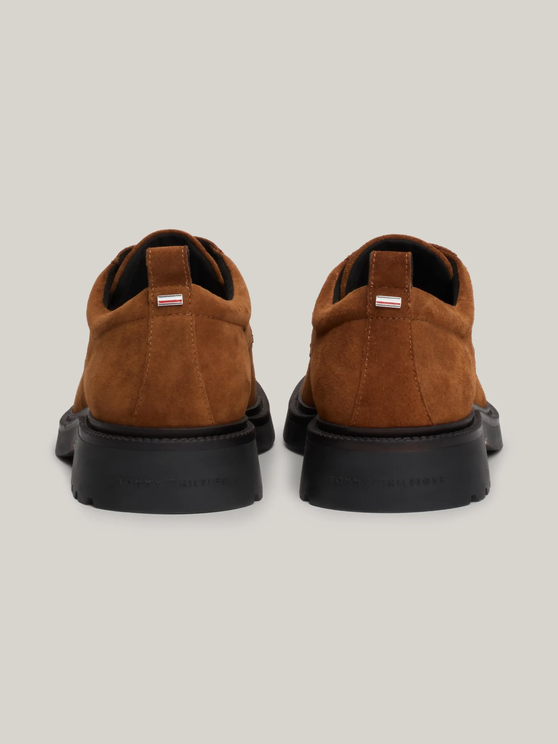 Buty Wizytowe*Tommy Hilfiger Zamszowe Buty Derby COCONUT GROVE