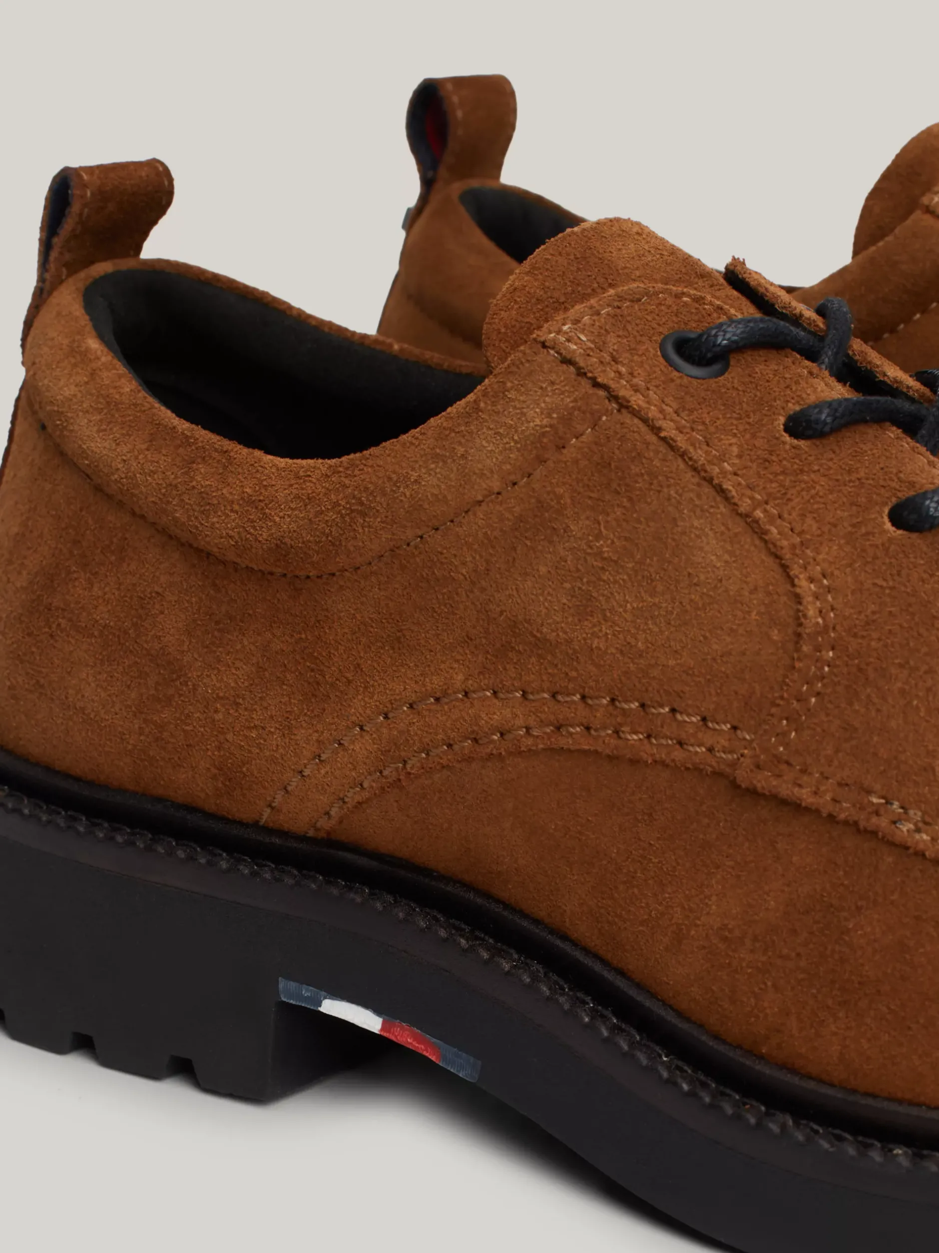 Buty Wizytowe*Tommy Hilfiger Zamszowe Buty Derby COCONUT GROVE