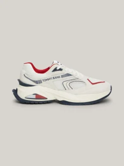 White Trainers|Sneakersy*Tommy Hilfiger Zamszowe Buty Do Biegania RWB