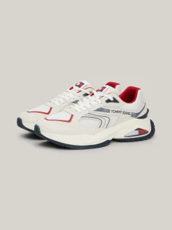 White Trainers|Sneakersy*Tommy Hilfiger Zamszowe Buty Do Biegania RWB