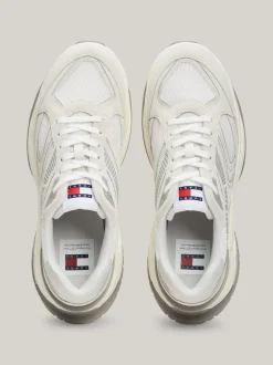 Sneakersy*Tommy Hilfiger Zamszowe Buty Do Biegania STRATUS GREY