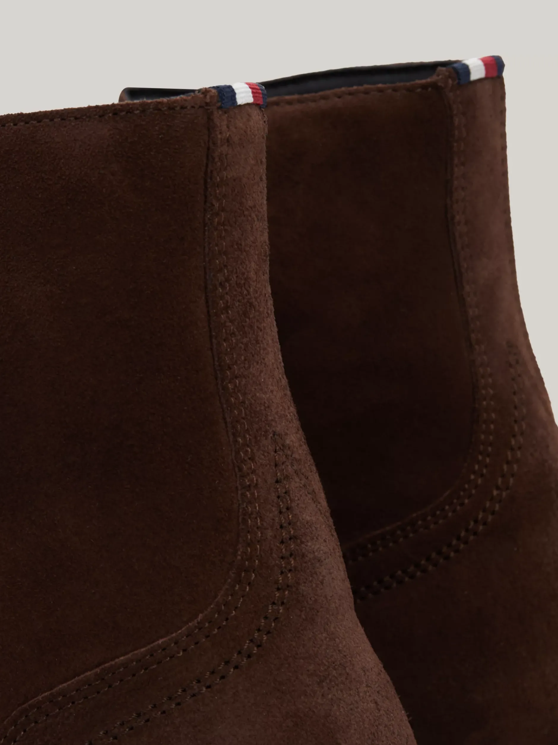 Buty Sznurowane|Buty*Tommy Hilfiger Zamszowe Buty Nad Kostkę COCOA