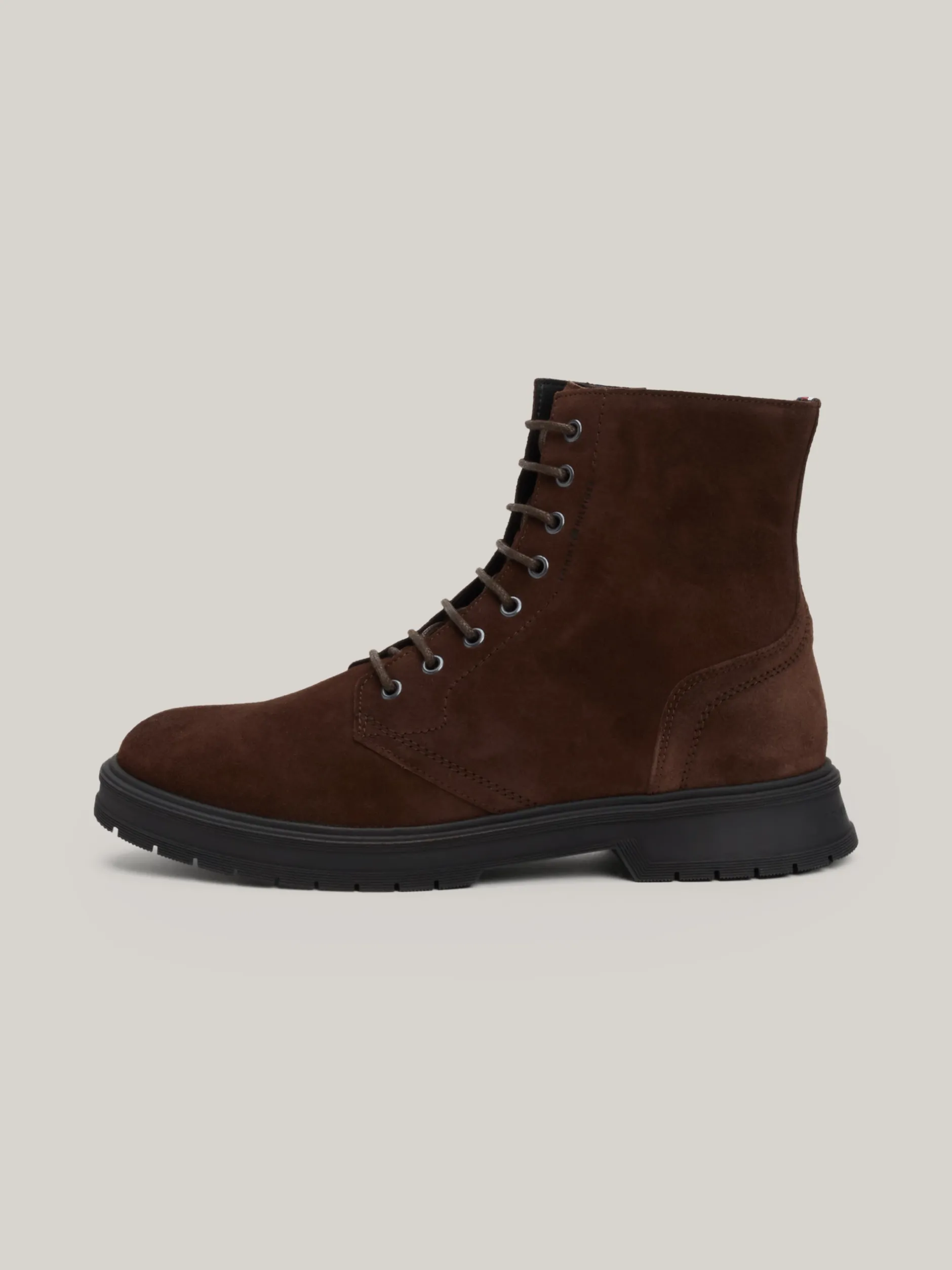 Buty Sznurowane|Buty*Tommy Hilfiger Zamszowe Buty Nad Kostkę COCOA