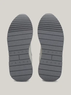 Sneakersy*Tommy Hilfiger Zamszowe Buty Sportowe STRATUS GREY