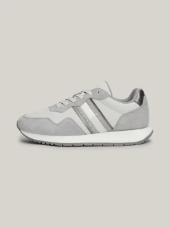Sneakersy*Tommy Hilfiger Zamszowe Buty Sportowe STRATUS GREY
