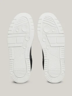 Sneakersy*Tommy Hilfiger Zamszowe Buty Sportowe Brooklyn Ze Wstawkami BLACK