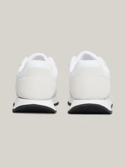 White Trainers|Sneakersy*Tommy Hilfiger Zamszowe Buty Sportowe Do Biegania Z Logo WHITE