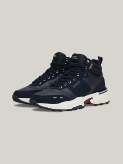 Sneakersy*Tommy Hilfiger Zamszowe Buty Sportowe Do Kostki Z Protektorem DESERT SKY