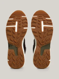 Sneakersy*Tommy Hilfiger Zamszowe Buty Sportowe Do Kostki Z Protektorem COCOA