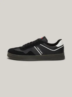 Sneakersy*Tommy Hilfiger Zamszowe Buty Sportowe Retro BLACK