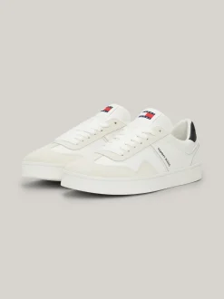 White Trainers|Sneakersy*Tommy Hilfiger Zamszowe Buty Sportowe Retro ECRU