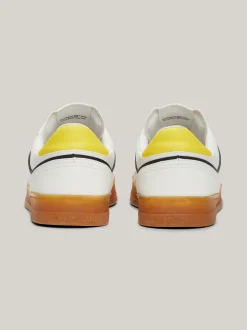 Sneakersy*Tommy Hilfiger Zamszowe Buty Sportowe Retro EUREKA YELLOW