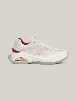 Sneakersy*Tommy Hilfiger Zamszowe Buty Sportowe W Stylu Retro RED CARPET