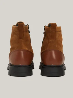 Buty Sznurowane|Buty*Tommy Hilfiger Zamszowe Buty Z Częściowym Protektorem COCONUT GROVE