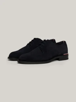 Buty Wizytowe*Tommy Hilfiger Zamszowe Derby DESERT SKY