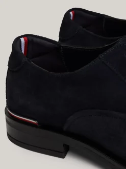 Buty Wizytowe*Tommy Hilfiger Zamszowe Derby DESERT SKY