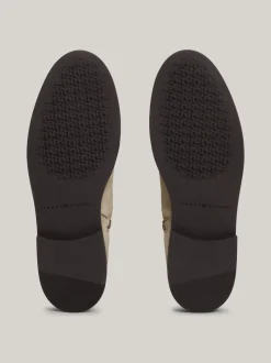 Kozaki|Botki*Tommy Hilfiger Zamszowe Kozaki Z Flagą BEIGE