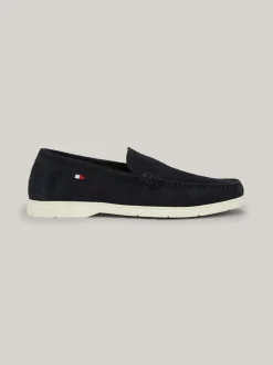 Mokasyny & Buty Żeglarskie|Buty Casual*Tommy Hilfiger Zamszowe Mokasyny Na Kontrastowej Podeszwie DESERT SKY